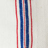 Natural w/Blue & Red Stripes