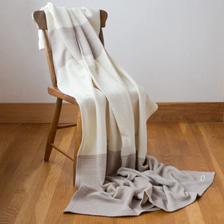 Rangeley Organic Wool & Cotton Throw Blanket