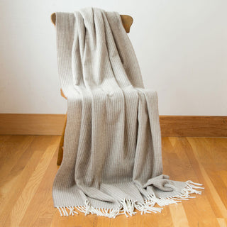 Wool and Cashmere Luxury Ruby Throw