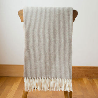 Wool and Cashmere Luxury Ruby Throw
