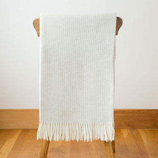 Wool and Cashmere Luxury Ruby Throw