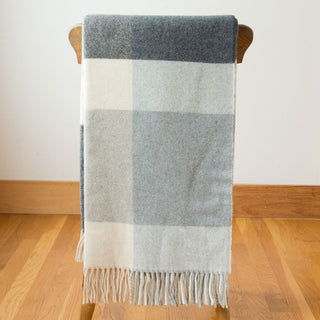 Lira Luxury Recycled Cashmere & Wool Throw