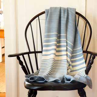 Penobscot Organic Wool & Cotton Throw Blanket