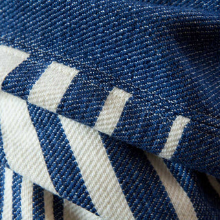 Upcycled Penobscot Organic Wool & Cotton Throw