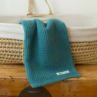 Soft Cotton Waffle Weave Baby Blanket