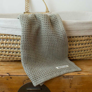 Soft Cotton Waffle Weave Baby Blanket