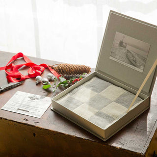 Handwoven Winter Blanket Gift Box